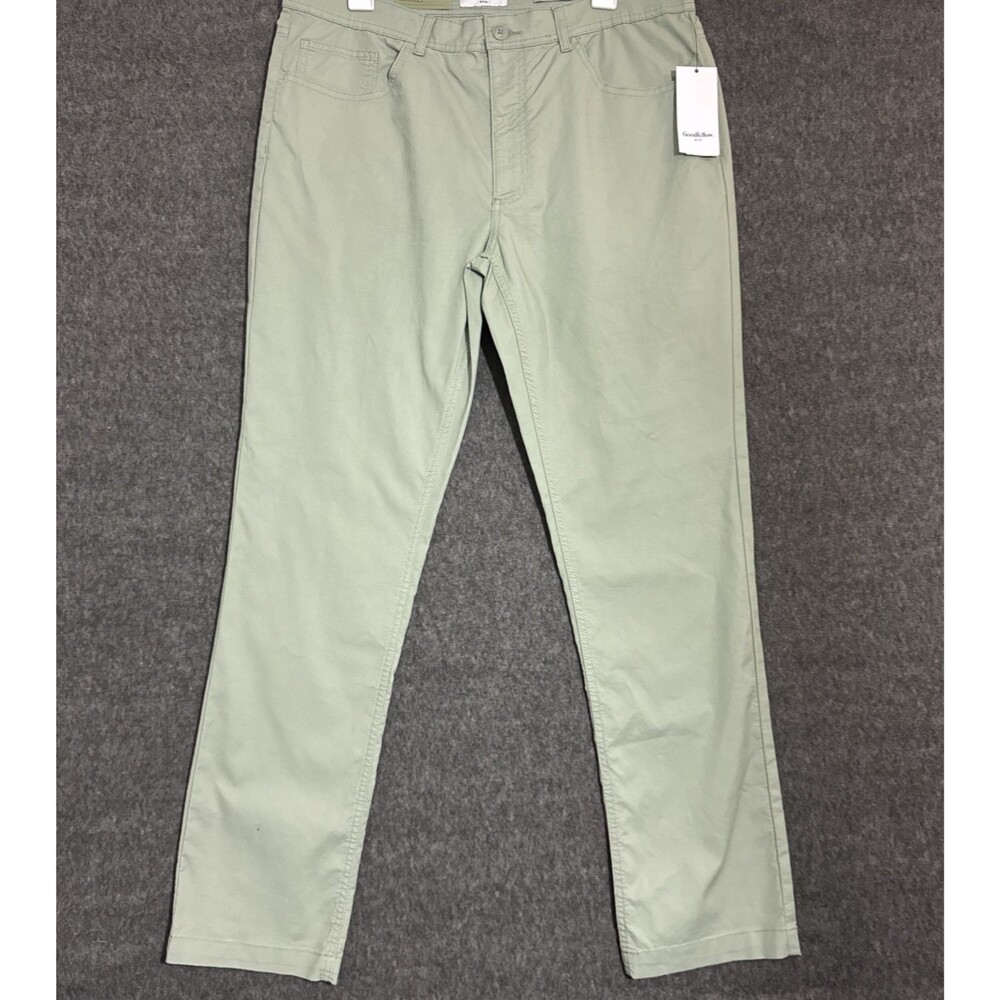 Goodfellow & Co Men's Pants Comfort Wear 5 Pocket Olive 28x30